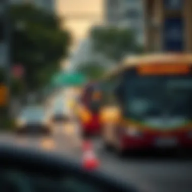 Overview of APK download process for Bustrafic