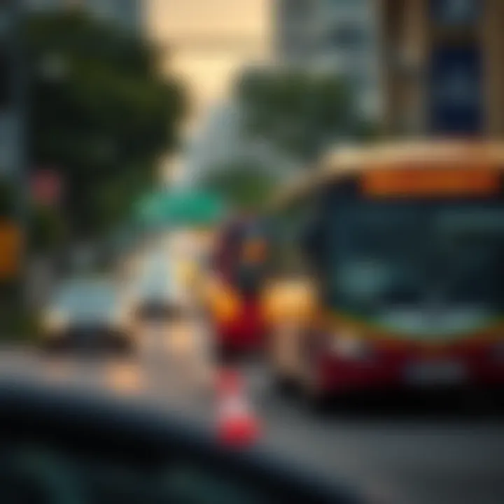 Overview of APK download process for Bustrafic