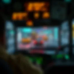 Dynamic gameplay screenshot showcasing Bustrafic elements