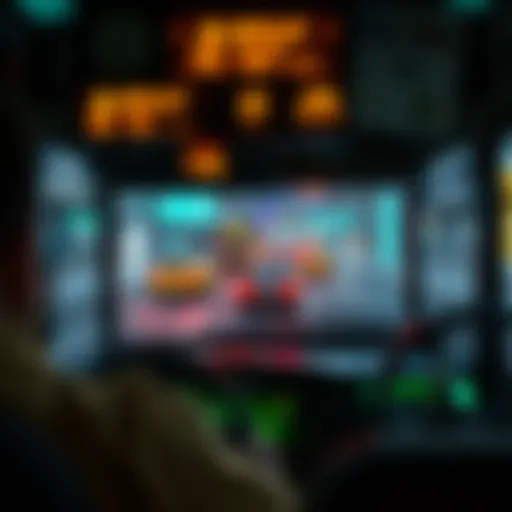 Dynamic gameplay screenshot showcasing Bustrafic elements