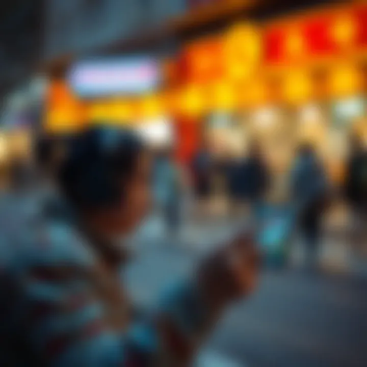 User Engagement with Project Sekai APK User interacting with Project Sekai APK features