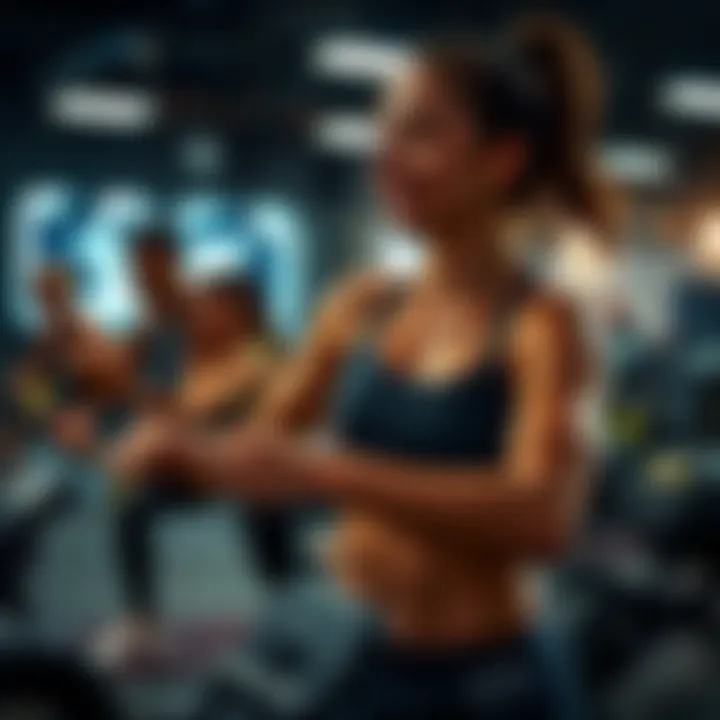 Dynamic cardio workout session