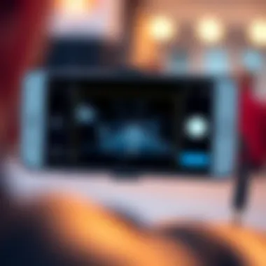 Visual representation of advanced features offered by the premium Cam Scanner APK.