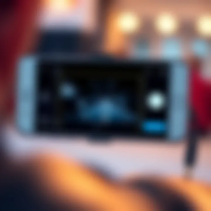 Visual representation of advanced features offered by the premium Cam Scanner APK.