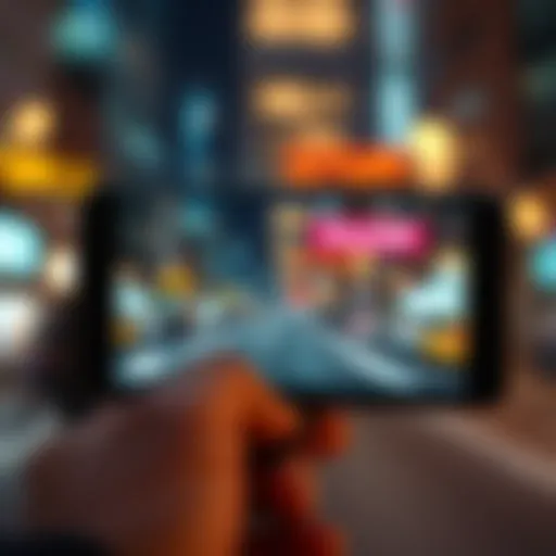 Illustration showcasing the user interface of the premium Cam Scanner APK.