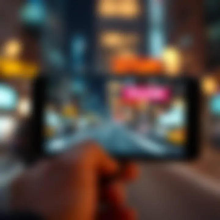 Illustration showcasing the user interface of the premium Cam Scanner APK.