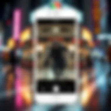 Photo Editing Example with SnapEdit Screenshot illustrating a completed photo edit using SnapEdit app