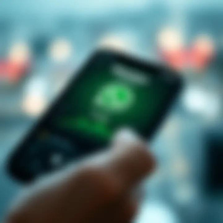 Illustration of device performance improvement metrics after using the app