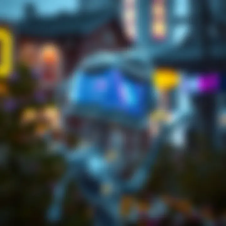 Visualization of digital creativity enhanced by AI filters