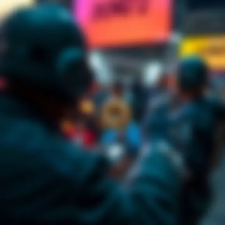 User interface of Donut Mod in action