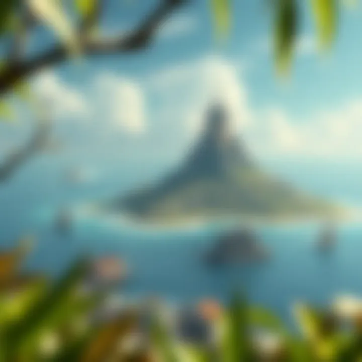 An illustration depicting the cultural significance of Eros Island within gaming