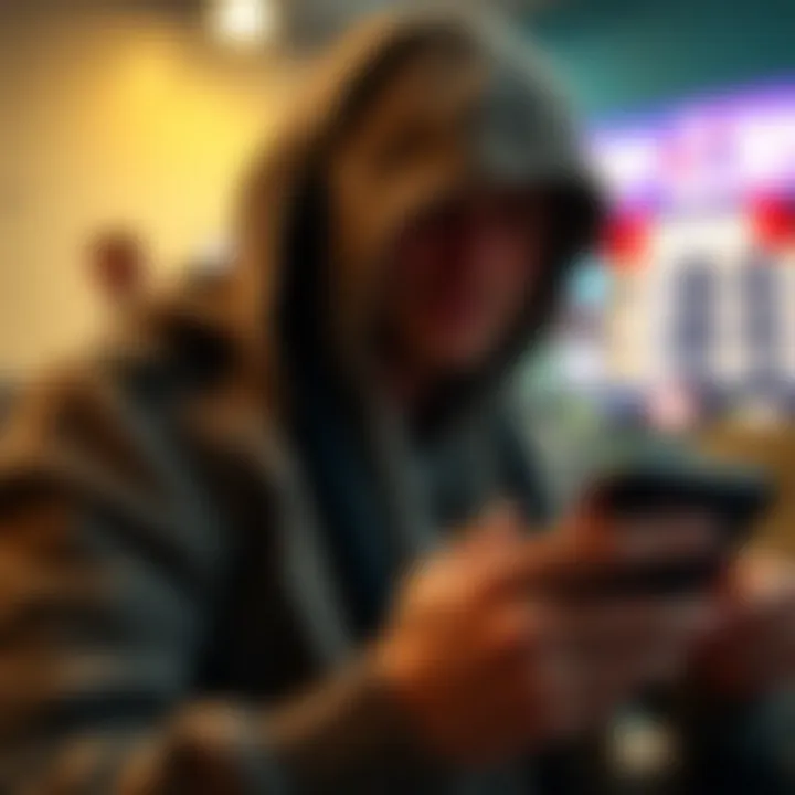 User Downloading a Mod APK User downloading a mod APK on their Android device