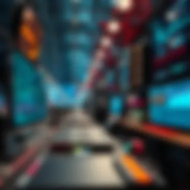 A visual representation of audio video market trends and analytics