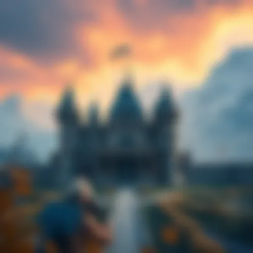 Overview of Castle Mod APK interface