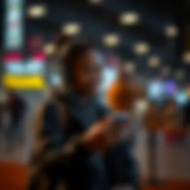 User engaging with personalized interactions in Character AI Plus