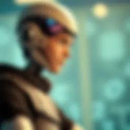 A visual representation of Character AI technology