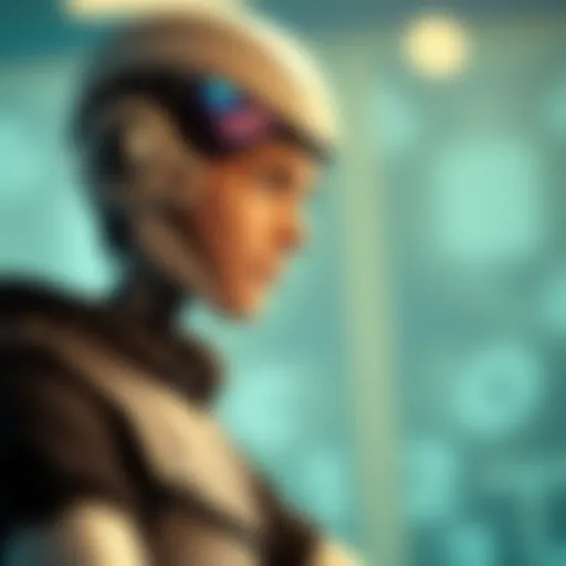 A visual representation of Character AI technology