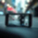 DroidCam interface on iPhone showcasing connectivity features