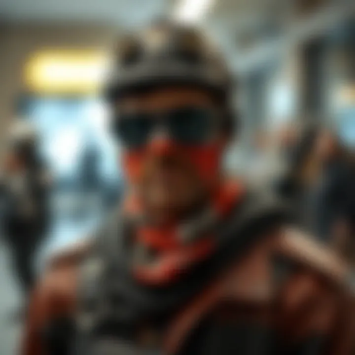 Character customization options within the game, highlighting player creativity