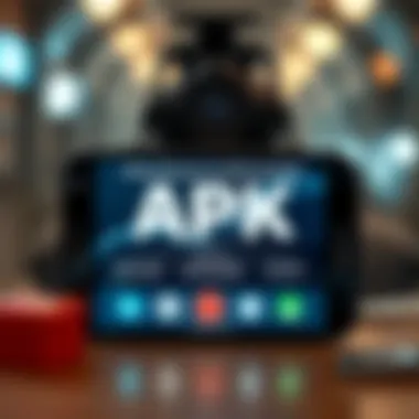 Safety Measures for APK Downloads Infographic on safety tips for APK downloads