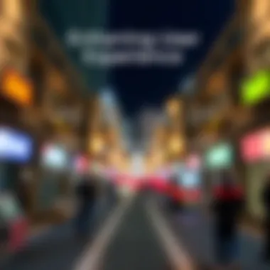 Enhancing User Experience Diagram showcasing enhanced user experience through modifications