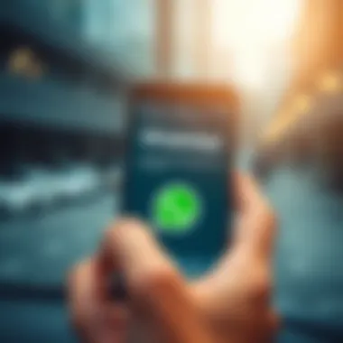 Risks of Misuse in Fake Chat Applications Graphic depicting the potential risks of misuse