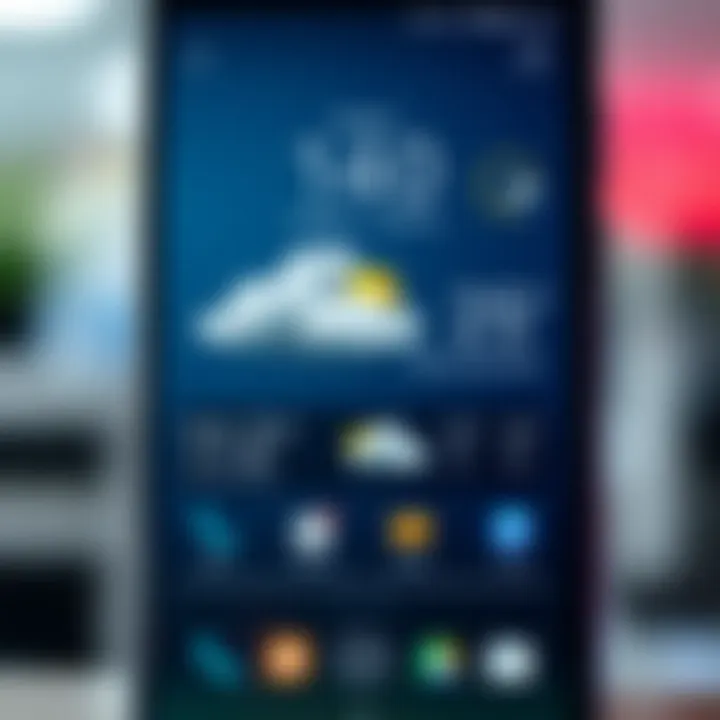 Troubleshooting KWGT Weather widget features