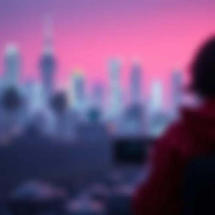 Digital landscape showcasing modding communities