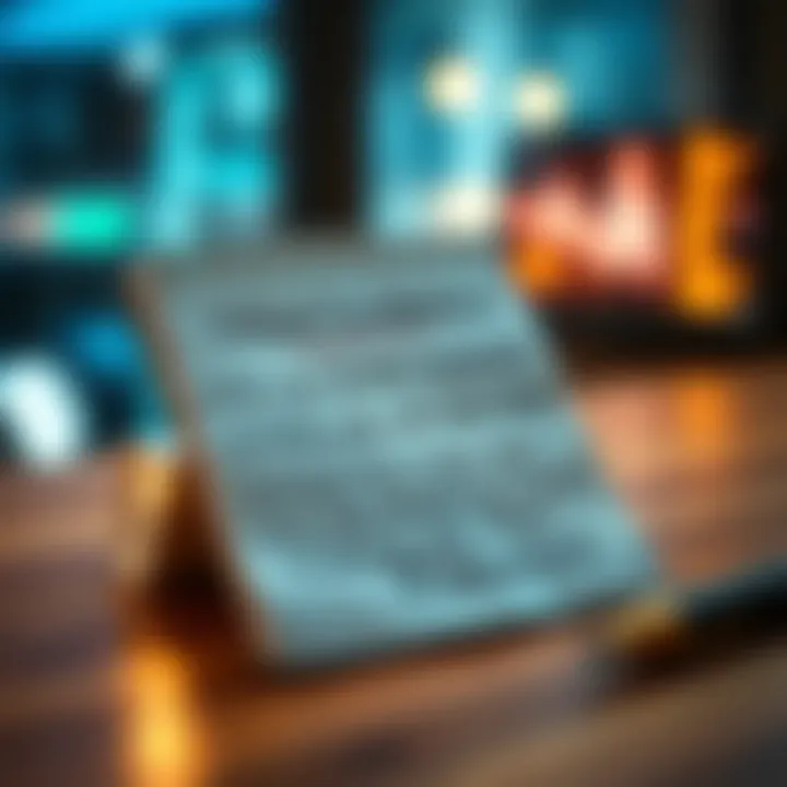 A notepad with ethical considerations for video downloads