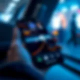 A modern interface of the Sexy Airlines Mod APK on a smartphone.