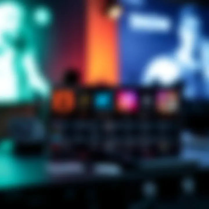 Comparison chart of music discovery apps