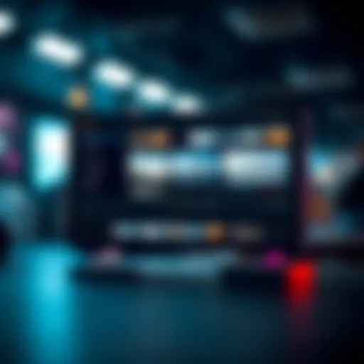 Showcasing the Shotcut AI interface with advanced features