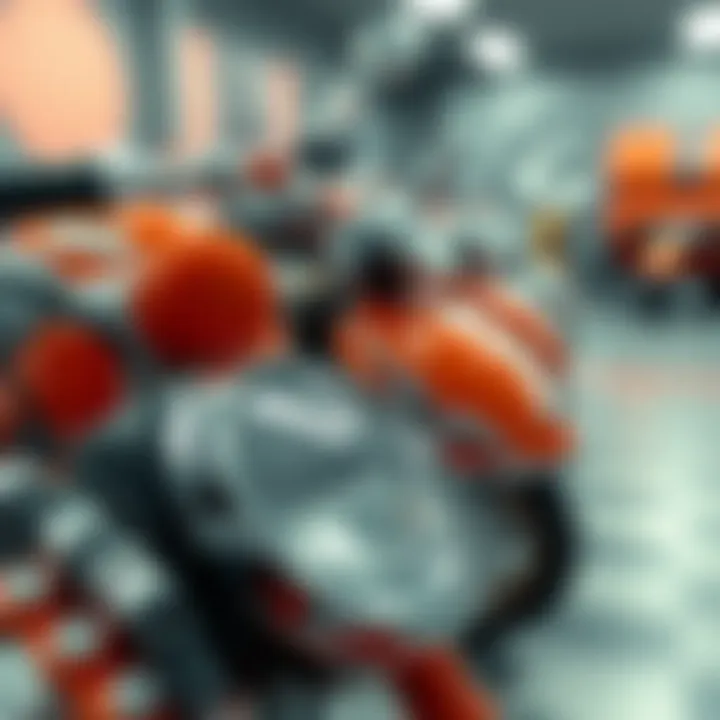 Mod-Inspired Design Elements Close-up of mod-inspired design elements