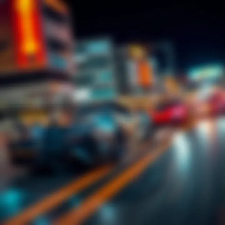 Dynamic Gameplay in Crash of Cars Dynamic gameplay scene from Crash of Cars