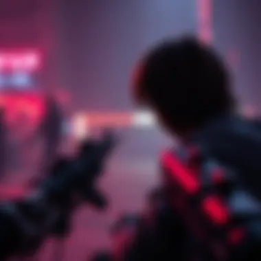 A conceptual illustration depicting the evolution of gaming mechanics from traditional FPS to modern roguelike integrations.