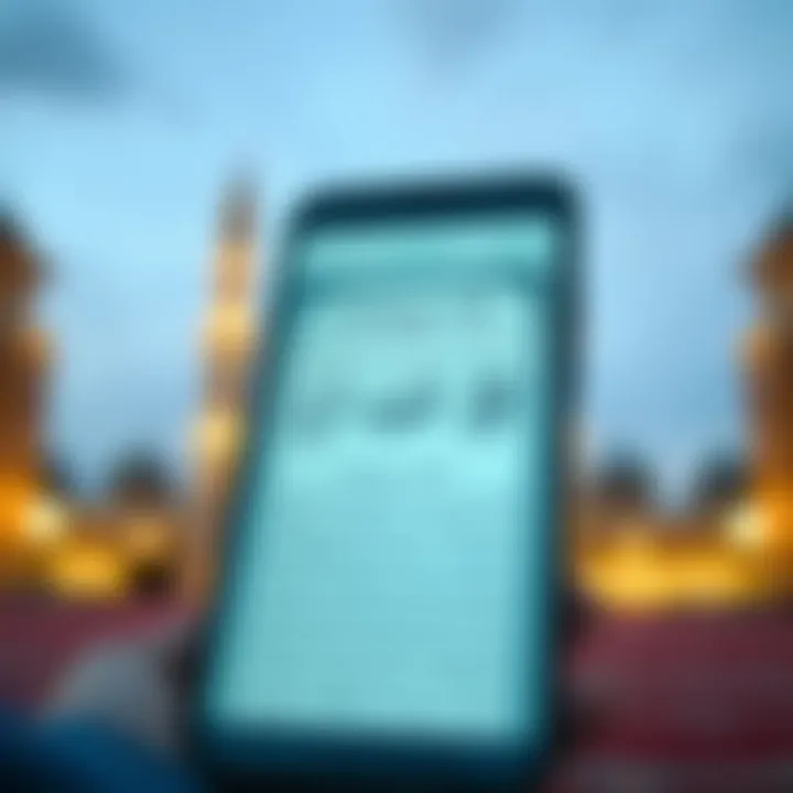 Screenshot showcasing the user interface of the Al Quran APK