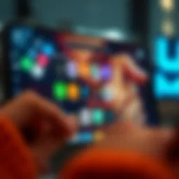 Umax App Store interface showcasing diverse applications