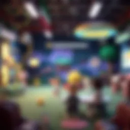 An immersive scene from a Toca Boca game showcasing vibrant graphics and interactive elements.