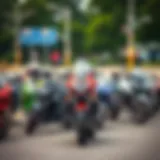 Showcasing a variety of motorcycles available in Traffic Rider