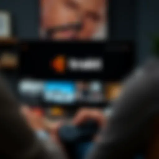 Trakt logo and interface overview