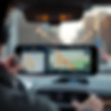 Navigation tools available in Windy.com Mod APK