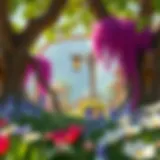 Garten of BanBan 4: Explore the Vibrant Landscape A captivating screenshot showcasing the vibrant world of Garten of BanBan 4.