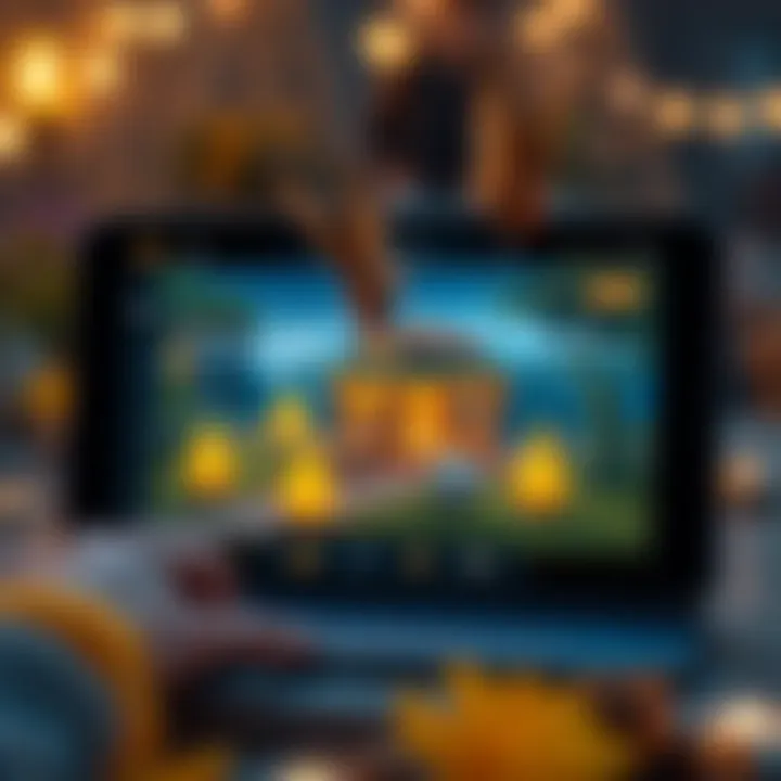 A digital representation of a Honey Villa interface showcasing advanced features.