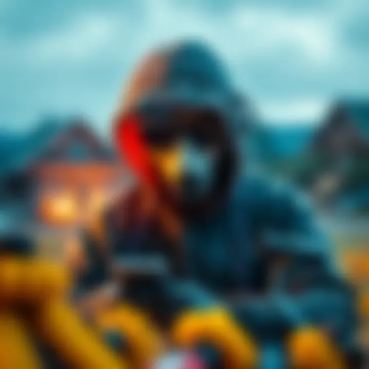 Conceptual artwork depicting ethical considerations in app hacking.