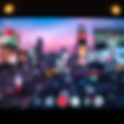 Overview of TikTok interface showcasing latest features