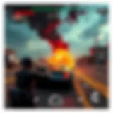 Gameplay interface of Lazy Apocalypse Mod APK showcasing enhanced graphics