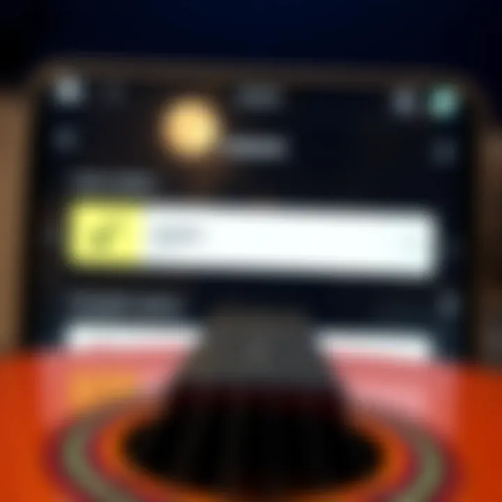 Exploring the User Interface of Simply Guitar APK User interface of Simply Guitar APK showcasing lesson options