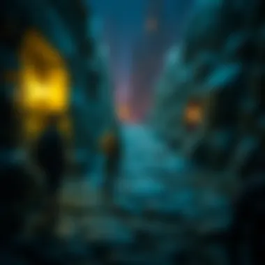 Visual representation of key decision points in the game.