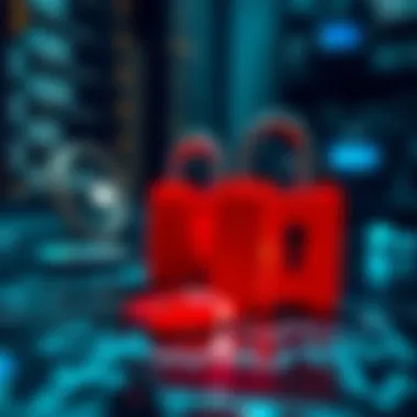 Visual representation of online privacy