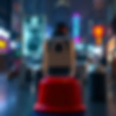 Visual representation of downloading applications from external sources